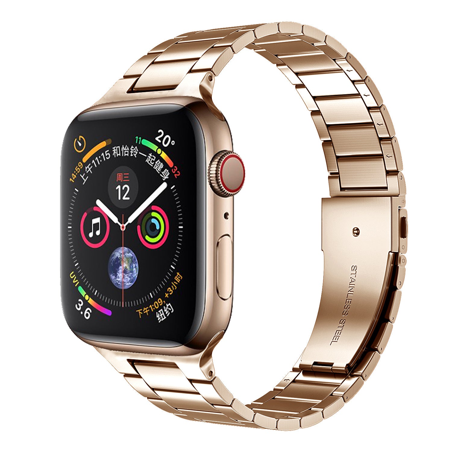 Watch series 4 44mm hotsell rose gold