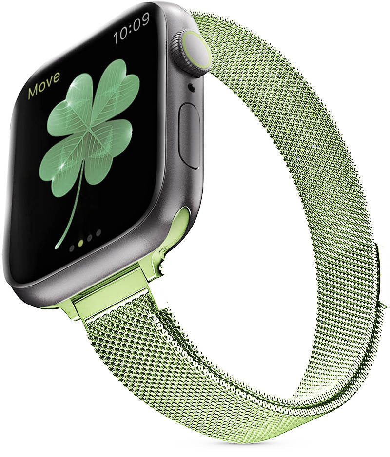 Apple Watch Series 5 - 44mm hot Milanese Loop & Extra Bands