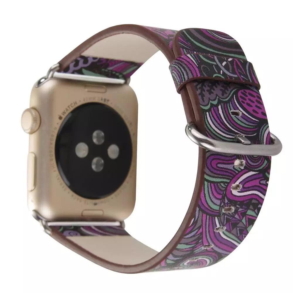  WONMILLE Posh Leather Bands Compatible With Apple
