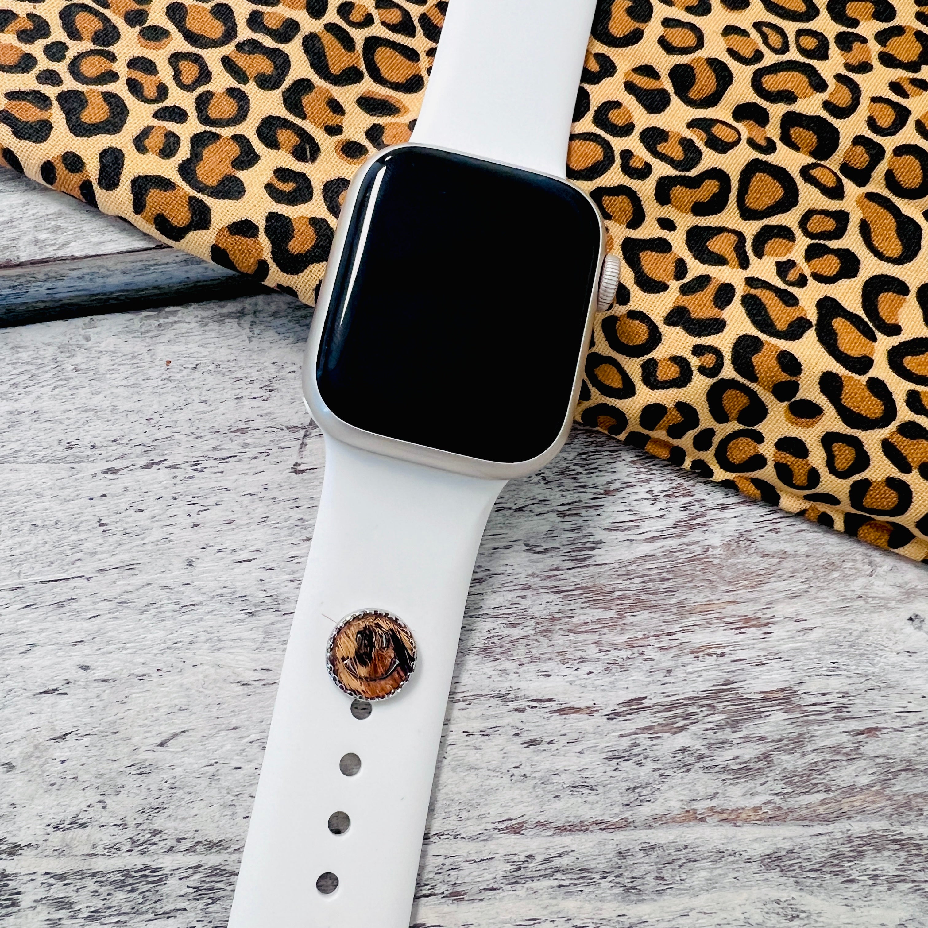 Smiley face apple online watch band