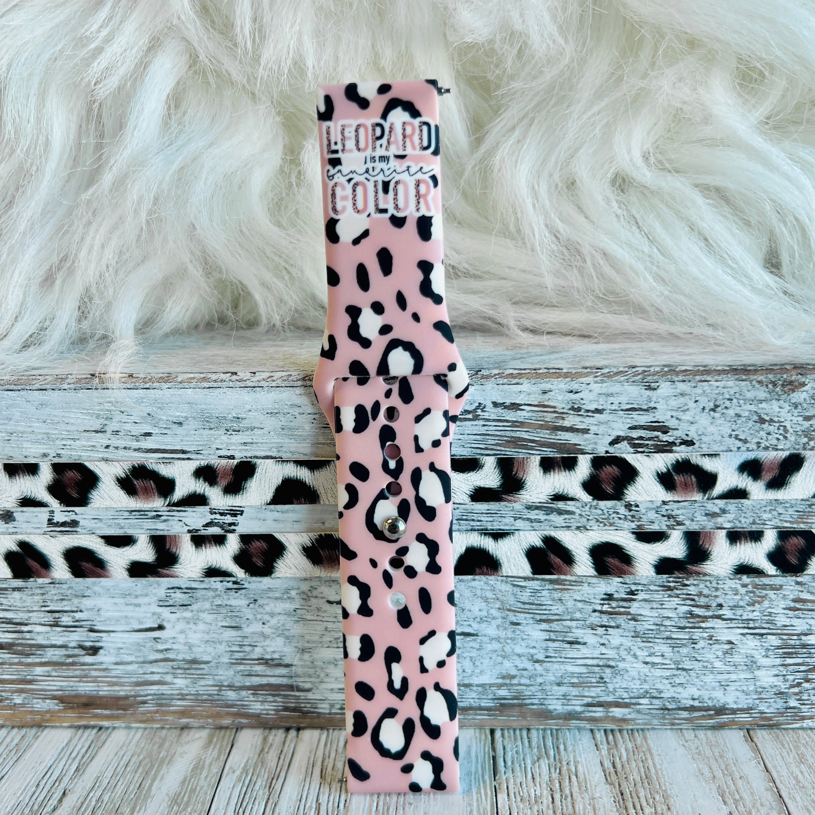 Animal Print Silicone Band spiderling for