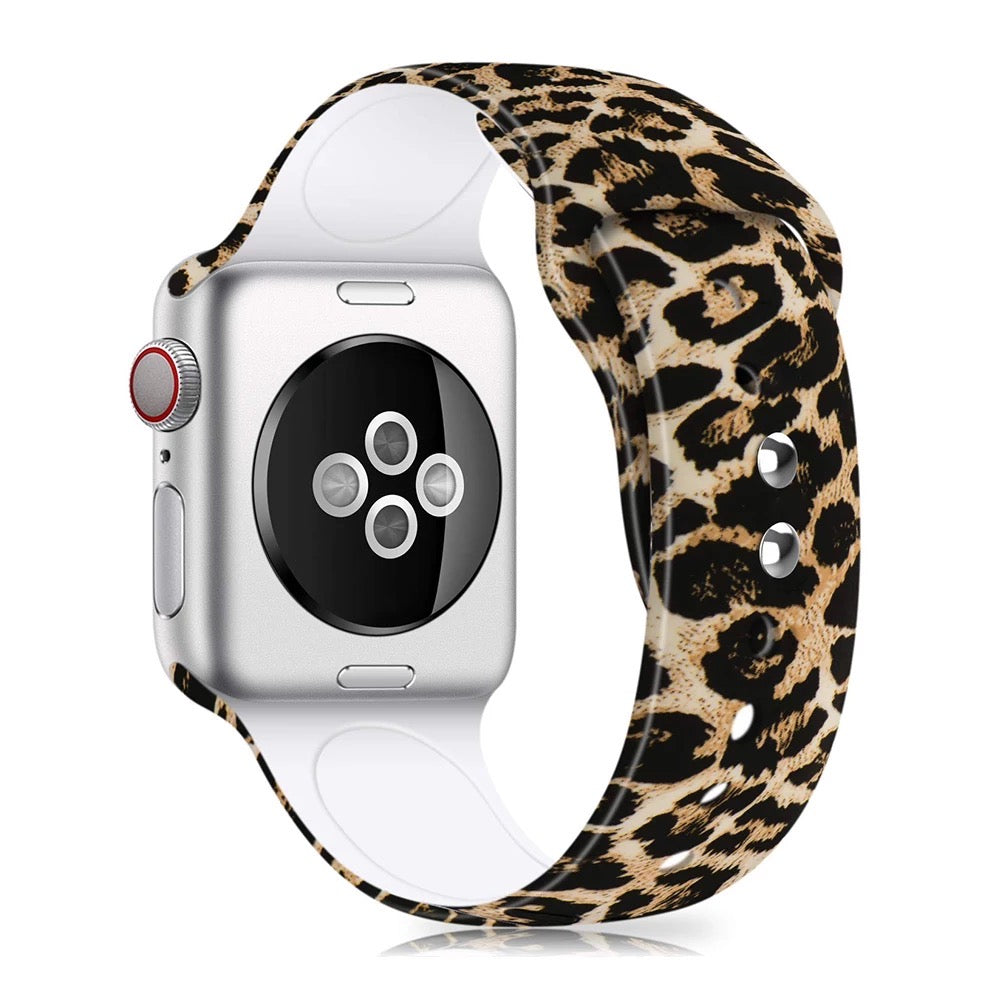 COACH® | Apple Watch® Strap With Floral Print, 38 Mm