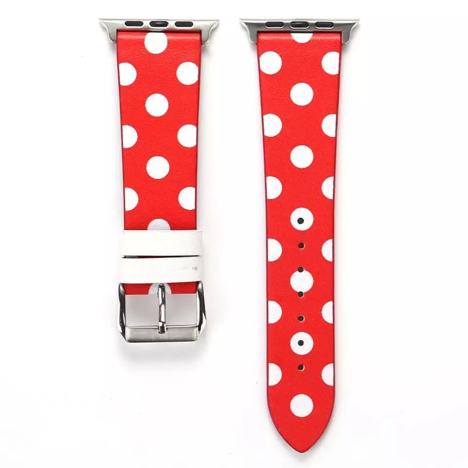 Polka dot watch online band