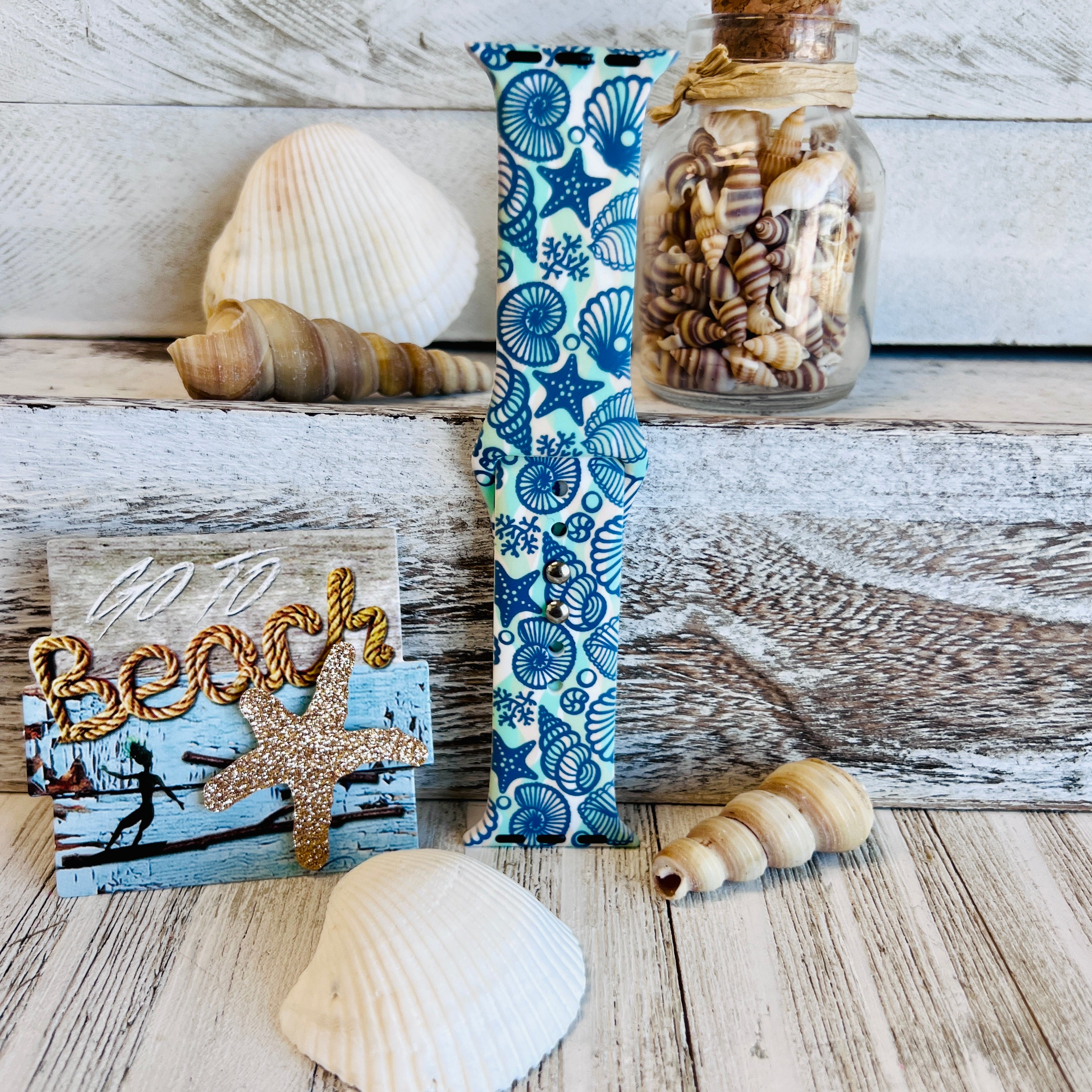 Seashells Beach Apple Watch Band