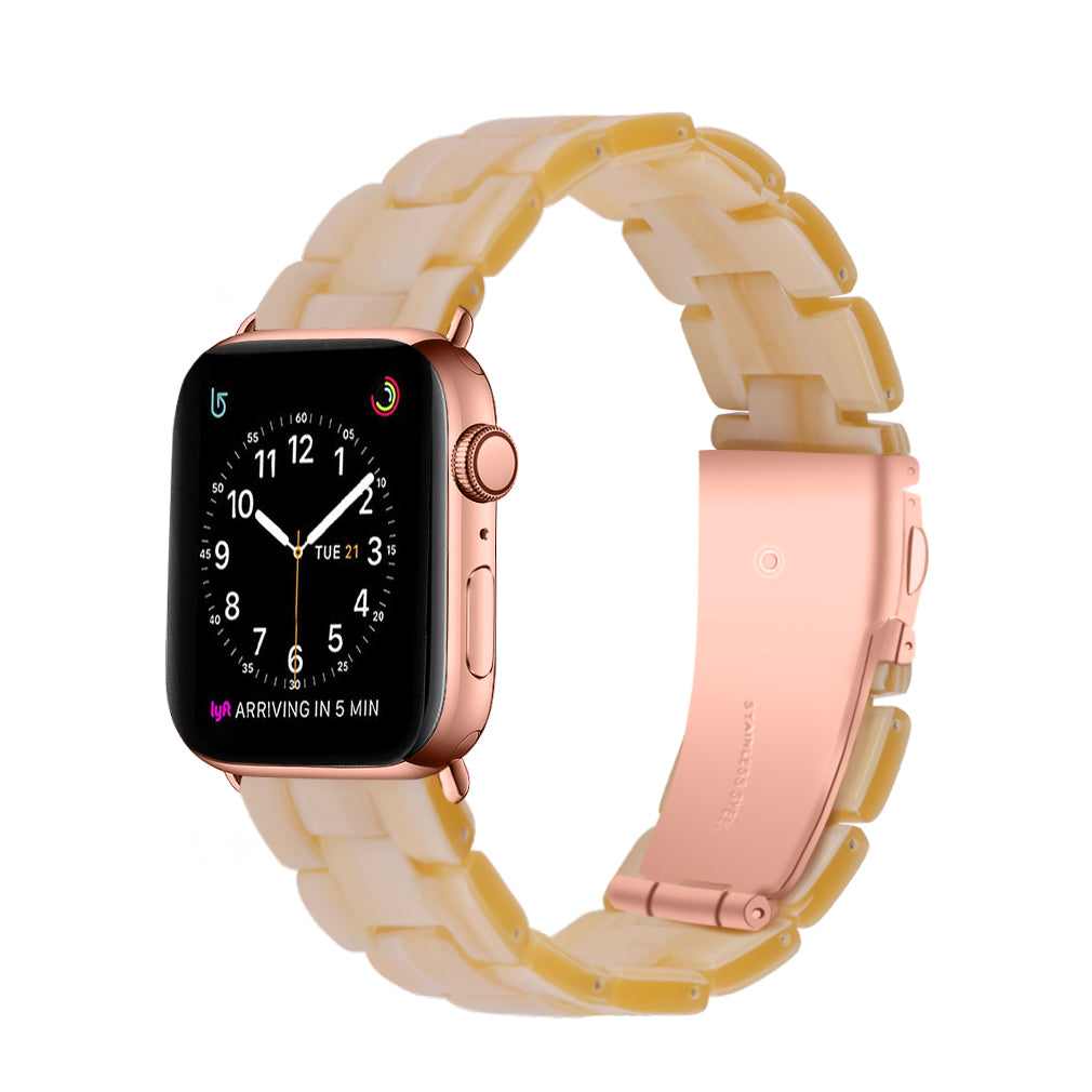 Lane And Lucia Mod Rainbow 38mm/40mm Black Apple Watch Band