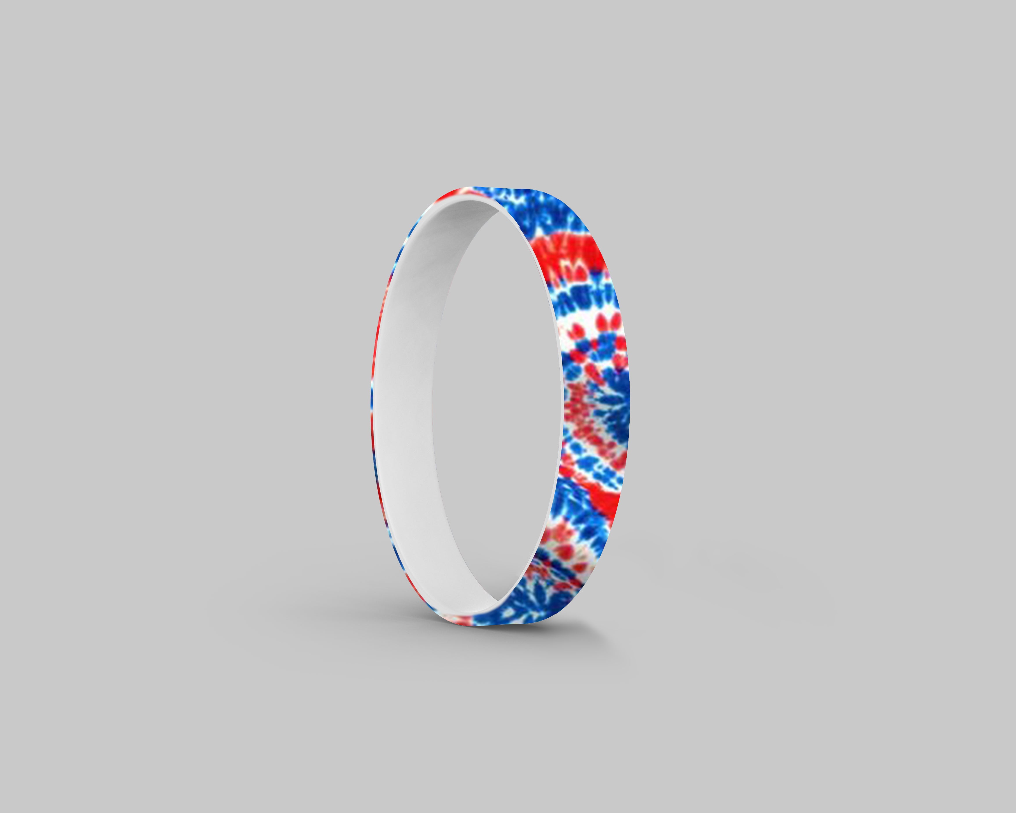 Tie dye hot sale silicone ring